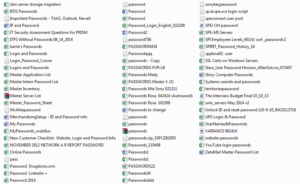 Actual screenshot of the folder
